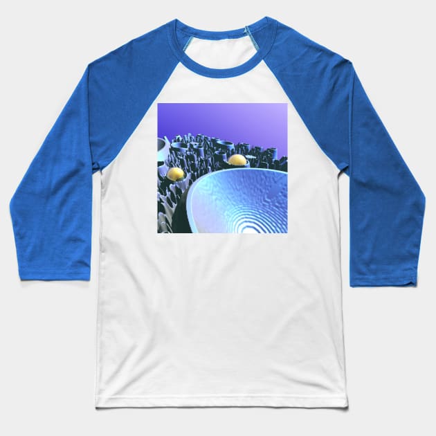 Macro Spores #2 Baseball T-Shirt by perkinsdesigns